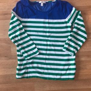 Jcrew striped shirt